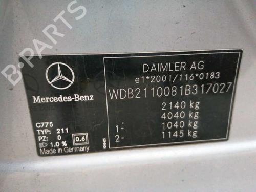 AC pipe MERCEDES-BENZ E-CLASS (W211) E 220 CDI (211.006) | BP14155574M126 