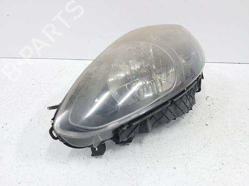 Used Left headlight FIAT PUNTO (199_) 1.3 D Multijet (75 hp) 30589665