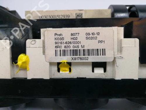 Climate control VW POLO V (6R1, 6C1) 1.6 TDI | BP9073261I5