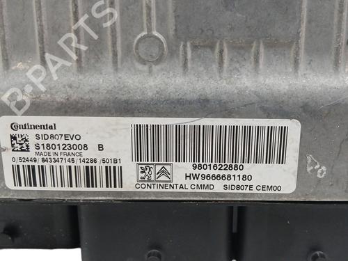 Engine control unit (ECU) PEUGEOT 2008 I (CU_) 1.6 HDi | BP19635793M57 