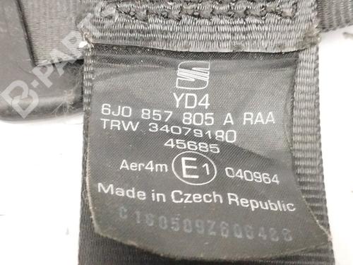 Rear right seatbelt SEAT IBIZA IV (6J5, 6P1)  | BP10966060I28 