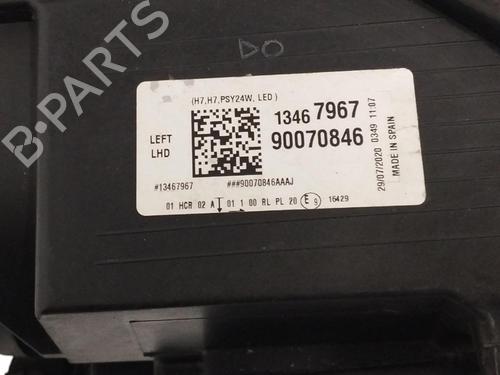 Left headlight OPEL CROSSLAND X / CROSSLAND (P17, P2QO)  | BP17021105C28 