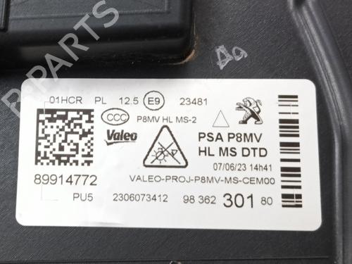 Right headlight PEUGEOT 3008 II SUV (MC_, MR_, MJ_, M4_) Hybrid | BP29587568C29