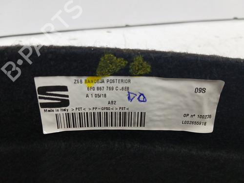 Rear parcel shelf SEAT IBIZA V (KJ1, KJG) 1.6 TDI | BP29567486C85 