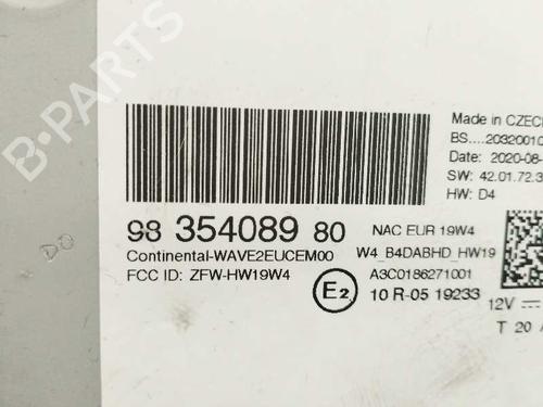 Electronic module PEUGEOT 208 I (CA_, CC_) 1.5 BlueHDI 100 | BP9666217M83 