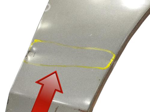 Right front fenders ALFA ROMEO 33 (905_)  | BP13817768C42 