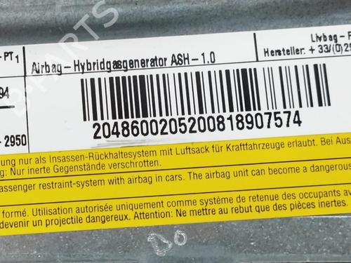 Right seat airbag MERCEDES-BENZ C-CLASS (W204) C 200 Kompressor (204.041) | BP15797534C14 