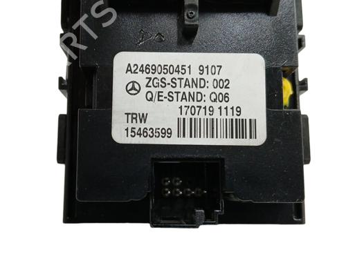Hand brake MERCEDES-BENZ A-CLASS (W176) A 200 CDI / d (176.008) | BP17572568I18 