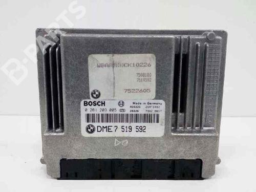 Used Engine control unit (ECU) BMW 3 (E46) 316 i (115 hp) 4943730