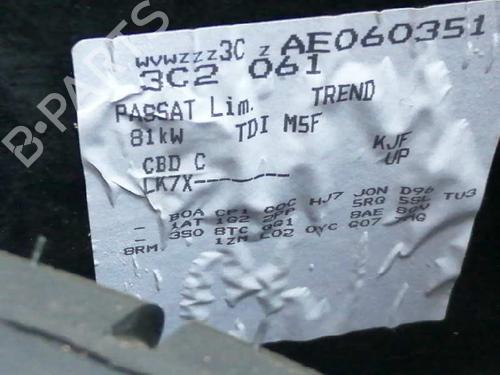 Front left lock VW PASSAT B6 (3C2) 2.0 TDI 16V | BP9097366C98 