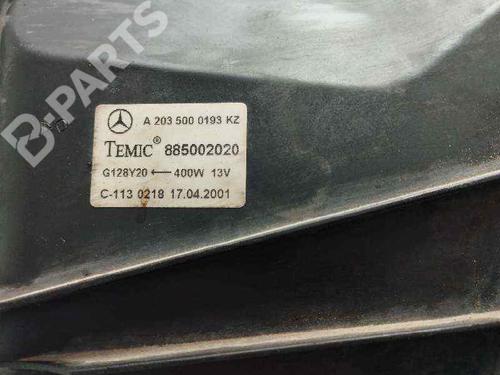 Radiator fan MERCEDES-BENZ C-CLASS (W203)  | BP9750177M35 