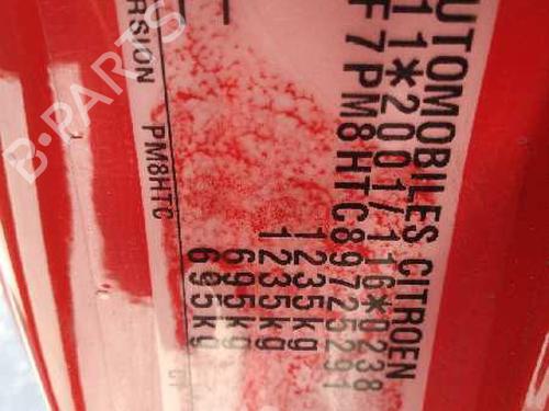 Front left seatbelt CITROËN C1 (PM_, PN_) 1.4 HDi | BP10917157I26