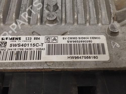 Engine control unit (ECU) CITROËN C2 (JM_) 1.4 HDi | BP18297438M57 