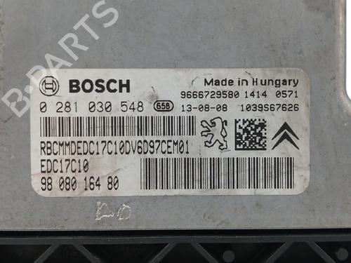 Engine control unit (ECU) PEUGEOT 2008 I (CU_) 1.6 HDi | BP18963557M57