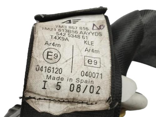 Rear right seatbelt VW SHARAN (7M8, 7M9, 7M6) 2.8 V6 24V | BP17440788I28 