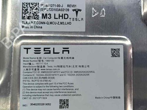 Electronic module TESLA MODEL 3 (5YJ3) EV | BP28512688M83 