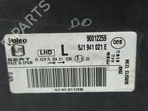 Left headlight SEAT IBIZA IV (6J5, 6P1) 1.6 TDI | BP33656741C28  - Image 8