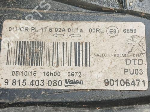 Right headlight PEUGEOT 2008 I (CU_) 1.2 THP 110 / PureTech 110 | BP36434643C29 - Image 4