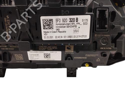 Instrument cluster SEAT ATECA (KH7, KHP) 1.5 TSI | BP15232228C47