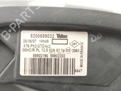 Left headlight RENAULT KANGOO (KC0/1_) 1.5 dCi | BP12458010C28
