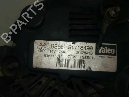 Alternator FIAT PUNTO (188_) 1.3 JTD 16V | BP1215211M7 