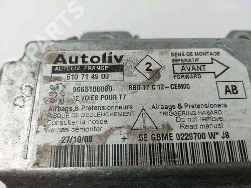 ECU airbags RENAULT SCÉNIC II (JM0/1_) 2.0 dCi (JM1K) | BP7241793M53 