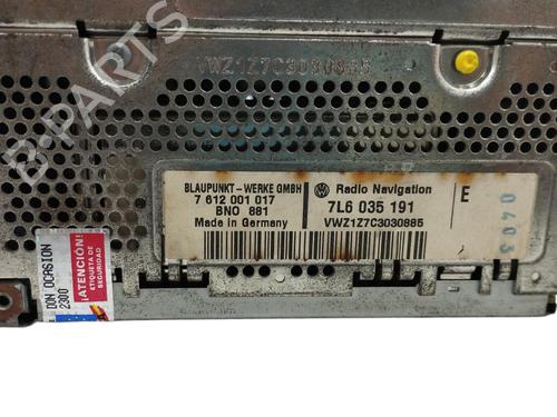 Electronic module VW TOUAREG (7LA, 7L6, 7L7) 5.0 V10 TDI | BP15827436M83 