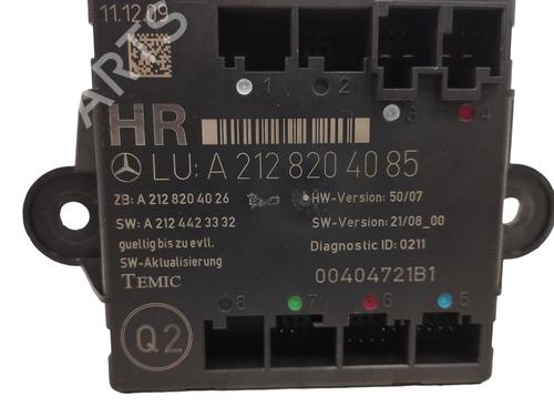 Electronic module MERCEDES-BENZ C-CLASS (W204) C 200 CDI (204.001) | BP15688132M83 
