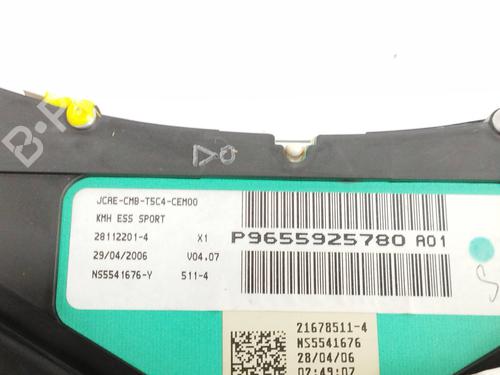 Instrument cluster PEUGEOT 307 CC (3B)  | BP11692916C47 