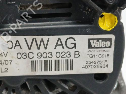 Alternator VW GOLF V (1K1) 1.6 FSI | BP29383906M7 