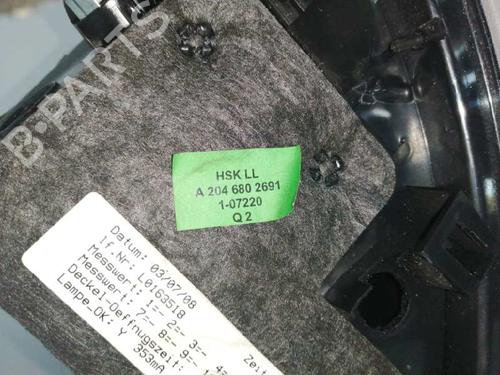 Glove box MERCEDES-BENZ C-CLASS (W204) C 200 Kompressor (204.041) | BP8899570C95 