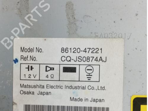 Radio TOYOTA PRIUS Liftback (_W2_) 1.5 Hybrid (NHW20_, NHW20R) | BP21085503E6 