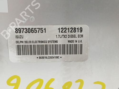 Computer motormanagement OPEL ASTRA G Hatchback (T98) 1.7 DTI 16V (F08, F48) | BP28419089M57 