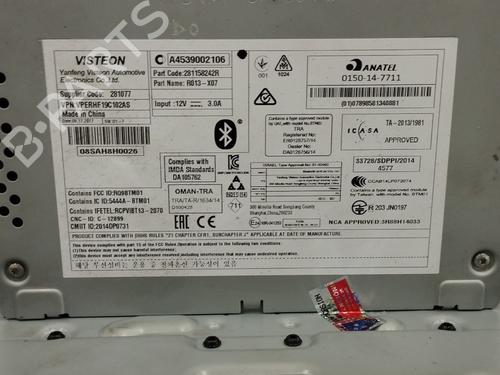 Radio SMART FORFOUR Hatchback (453) | BP13551385E6 - Image 4