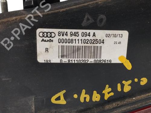 Right tailgate light AUDI A3 Sportback (8VA, 8VF)  | BP16985023C80 