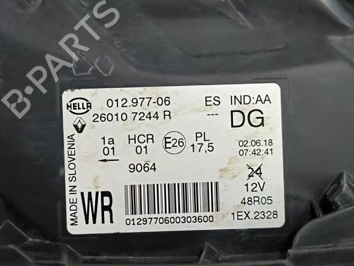 Right headlight RENAULT CAPTUR I (J5_, H5_) 0.9 TCe 90 | BP32282520C29 