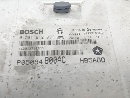 Sterownik / Moduł silnika CHRYSLER VOYAGER IV (RG, RS) 2.8 CRD | BP30571012M57