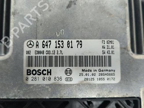 Engine control unit (ECU) MERCEDES-BENZ E-CLASS (W211) E 270 CDI (211.016) | BP36808378M57 - Image 5