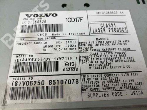 Radio VOLVO S40 II (544) 2.0 D | BP7551313E6 