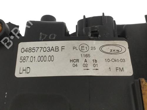 Left headlight CHRYSLER VOYAGER IV (RG, RS)  | BP16061502C28 