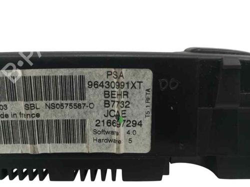 Commande Chauffage PEUGEOT 307 (3A/C) 2.0 HDi 90 | BP23215498I5 