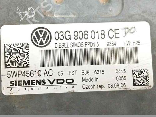 Engine control unit (ECU) VW PASSAT B6 (3C2)  | BP27315812M57 