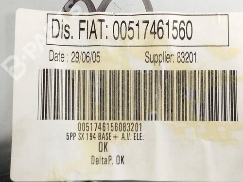 Rear left window mechanism FIAT CROMA (194_) 1.9 D Multijet (194AXB1B) | BP11293558C24 
