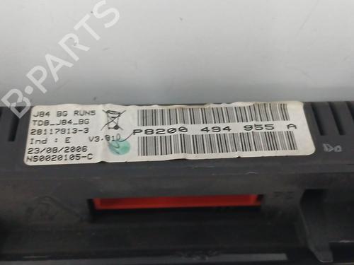 Instrument cluster RENAULT SCÉNIC II (JM0/1_) 1.5 dCi (JM1E, JM16) | BP30149859C47