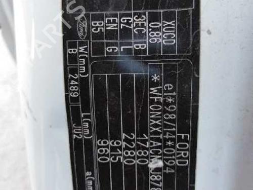 AC pipe FORD TRANSIT COURIER B460 Box Body/MPV 1.5 TDCi | BP14148556M126 