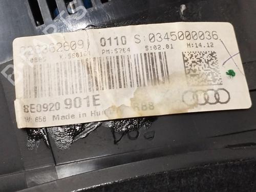 Instrument cluster AUDI A4 B7 (8EC) 2.0 TFSI | BP17460550C47 