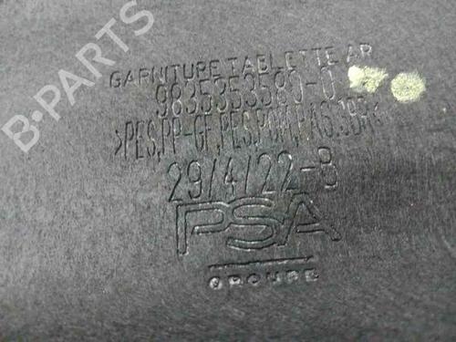 Rear parcel shelf PEUGEOT 308 III (FB_, FH_, FP_, F3_, FM_) BlueHDi 130 (FBYHZL, FBYHZT) | BP28095225C85