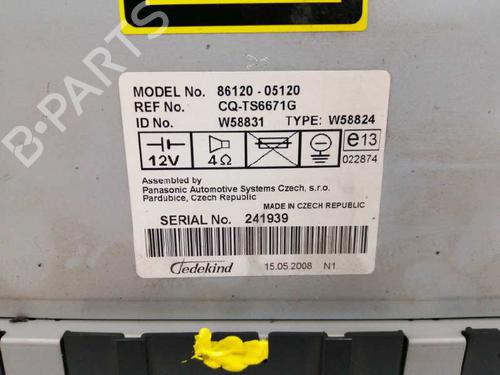 Radio TOYOTA AVENSIS Saloon (_T25_)  | BP9092352E6