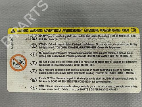 Right sun visor OPEL ASTRA J (P10) 1.6 (68) | BP33958793I2 - Image 4