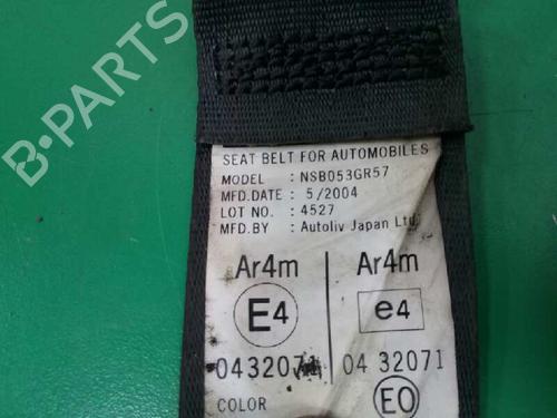 Rear right seatbelt HONDA ACCORD VII (CL, CN) 2.2 i-CTDi (CN1) | BP6626895I28 